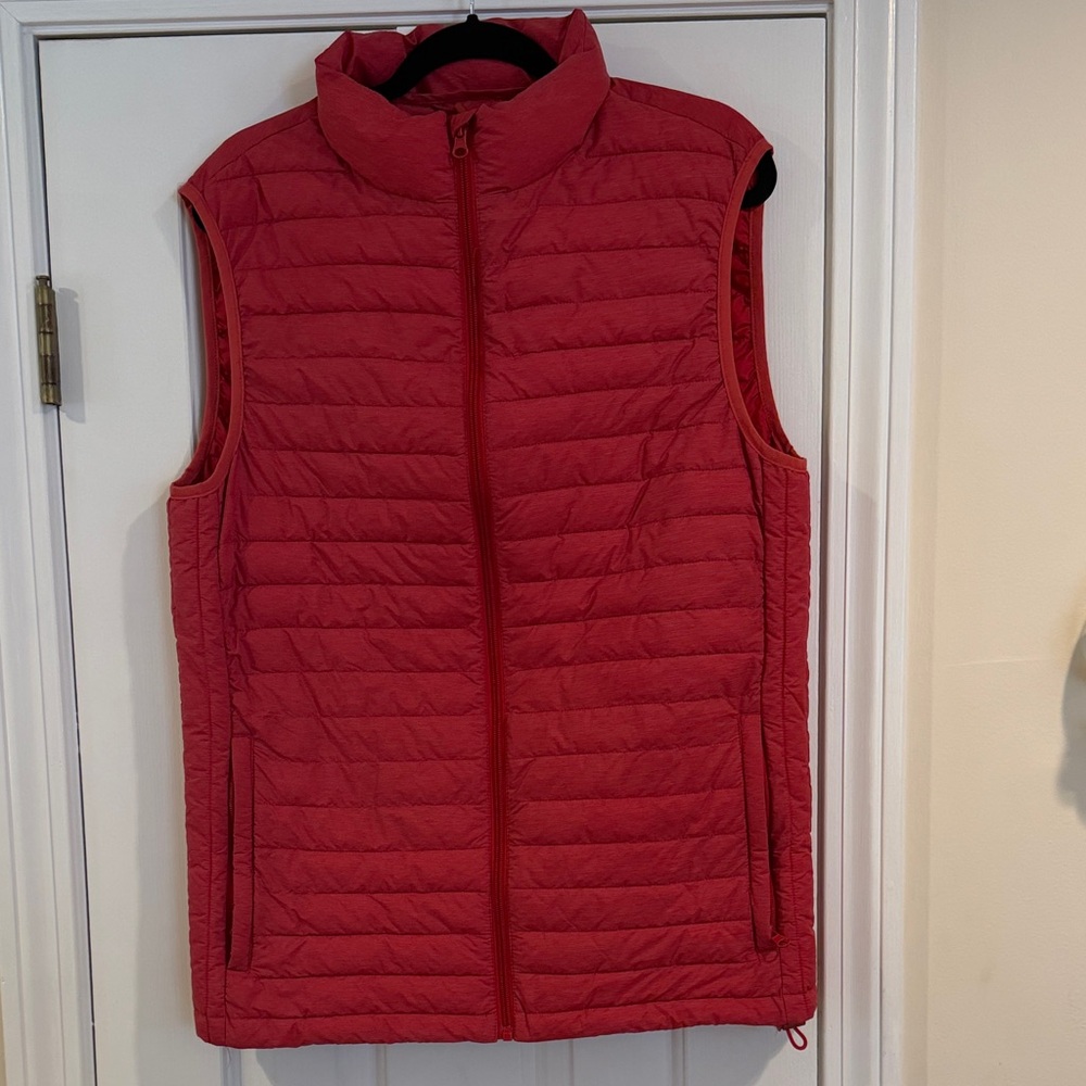 American Tall M Dusty Rose Packable Vest